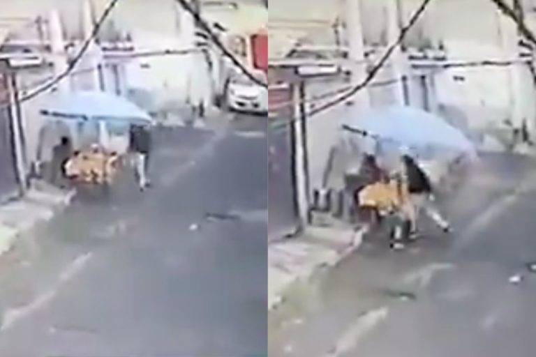 Hombre simula ser cliente y roba puesto de tamales en Cuautitlán Izcalli