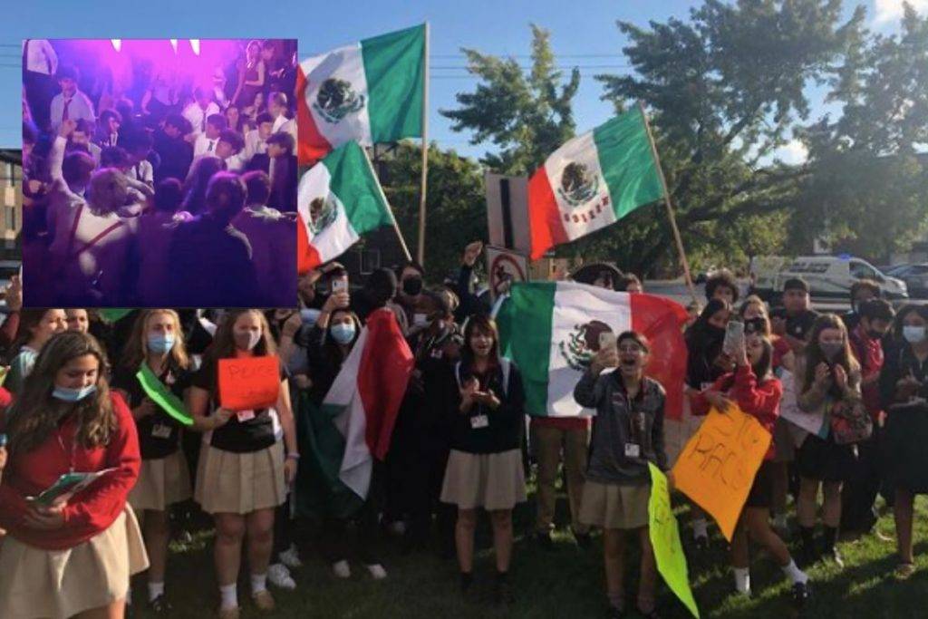 Mexicanos hacen baile masivo del ‘Payaso de Rodeo’ tras sufrir discriminación en EE.UU