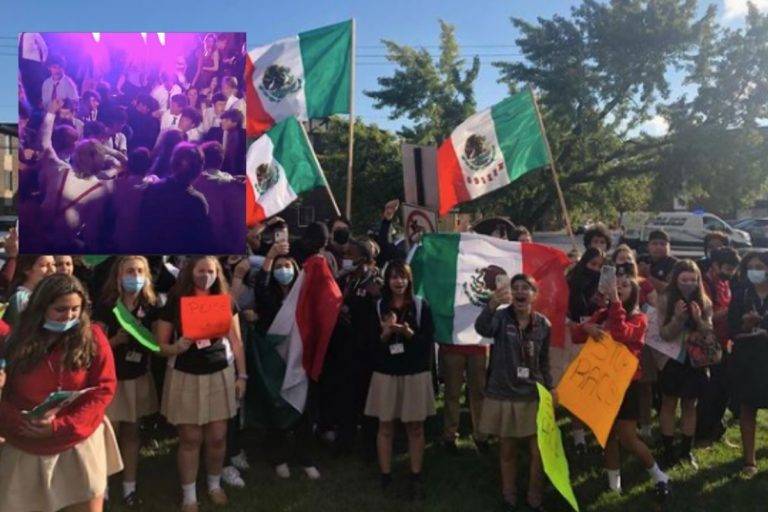 Mexicanos hacen baile masivo del ‘Payaso de Rodeo’ tras sufrir discriminación en EE.UU