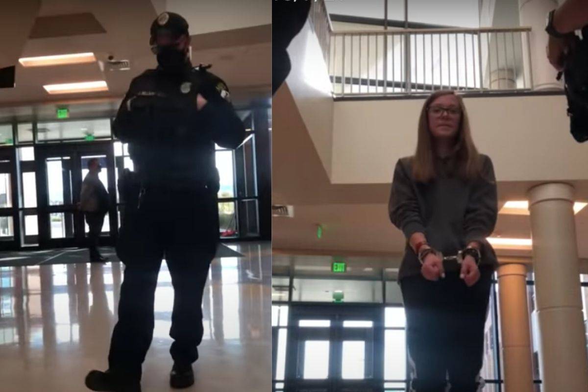 Estudiante es arrestada por negarse a usar cubrebocas en la escuela