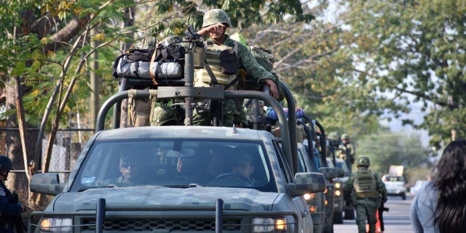 Más de 2 mil uniformados llegaron a Apatzingán para devolver la paz