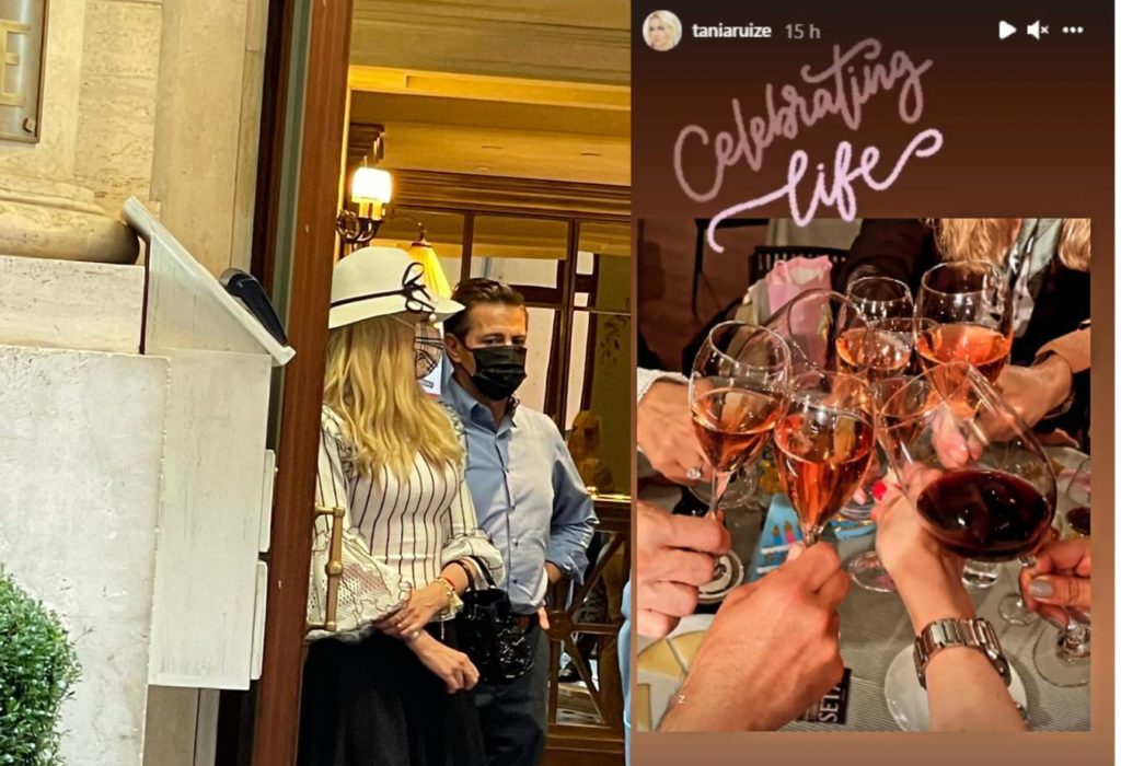 EPN y Tania Ruiz se reunieron con cinco personas en Roma