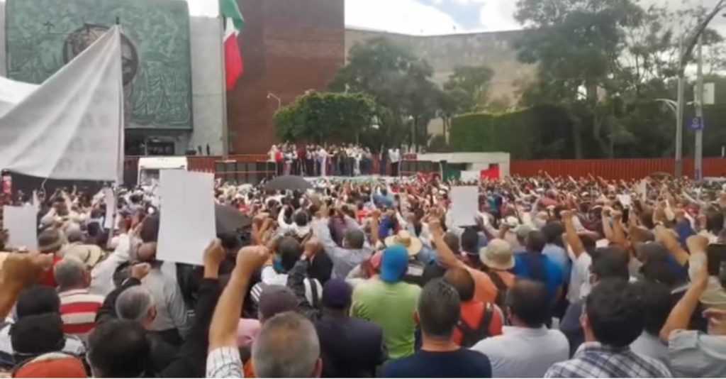 Electricistas apoyan reforma eléctrica; "es histórica", dijeron