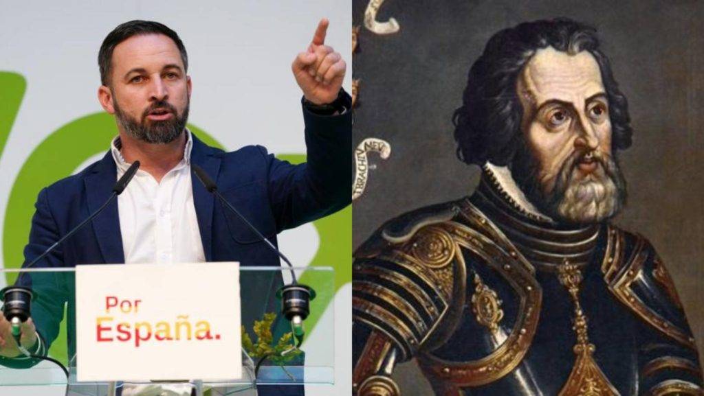 Vox demanda a México restaurar el sepulcro de Hernán Cortés