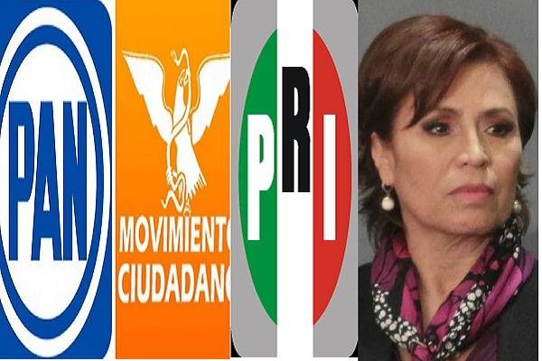 Rosario Robles recibe apoyo de senadores de oposición