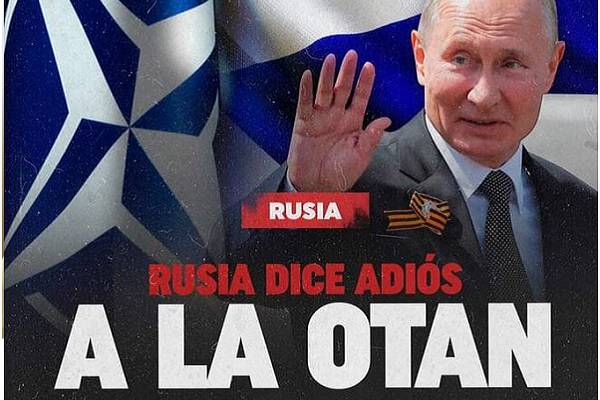 Rusia dice adiós a la OTAN