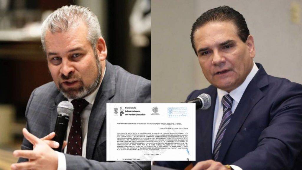 Gobernador de Michoacán revela contratos millonarios de Aureoles