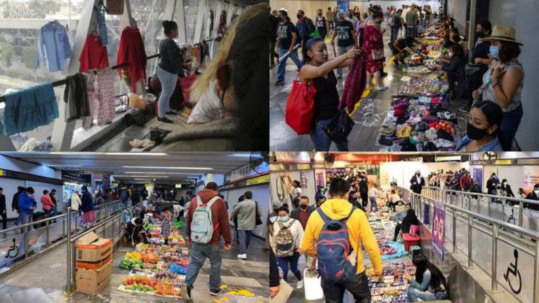 Instalaciones del Metro no son lugares adecuados para el comercio ambulante: Gobierno CDMX