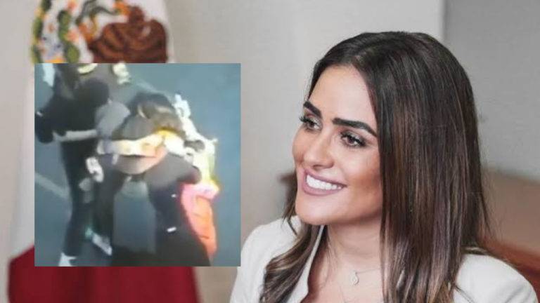 Funcionaría de Miguel Hidalgo aclara abrazo con encapuchadas en marcha 25N