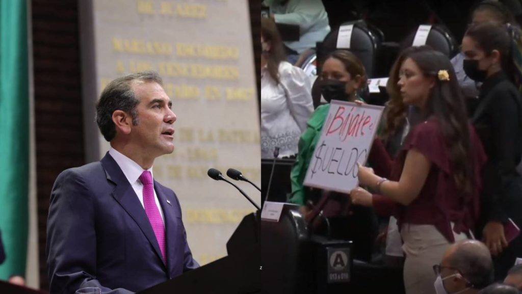 ¡Bájate el sueldo!, gritan diputados a Córdova en su comparecencia