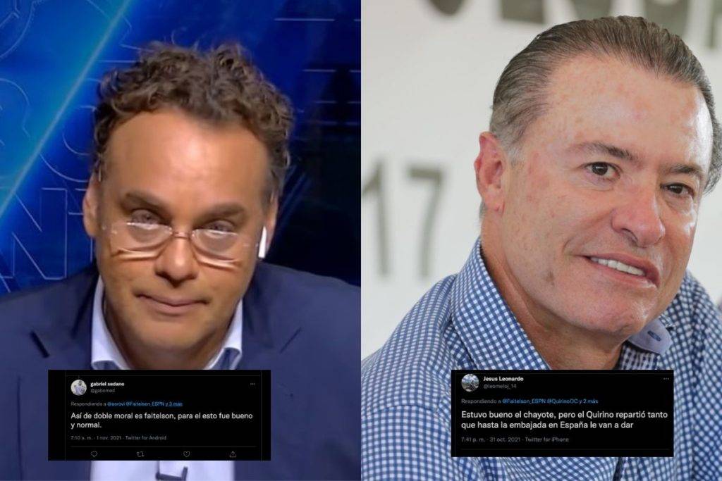 Faitelson alaba al gobernador priísta de Sinaloa; lo tachan de arrastrado