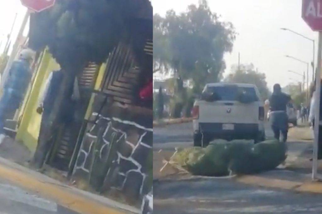 Captan robo de camioneta en Naucalpan