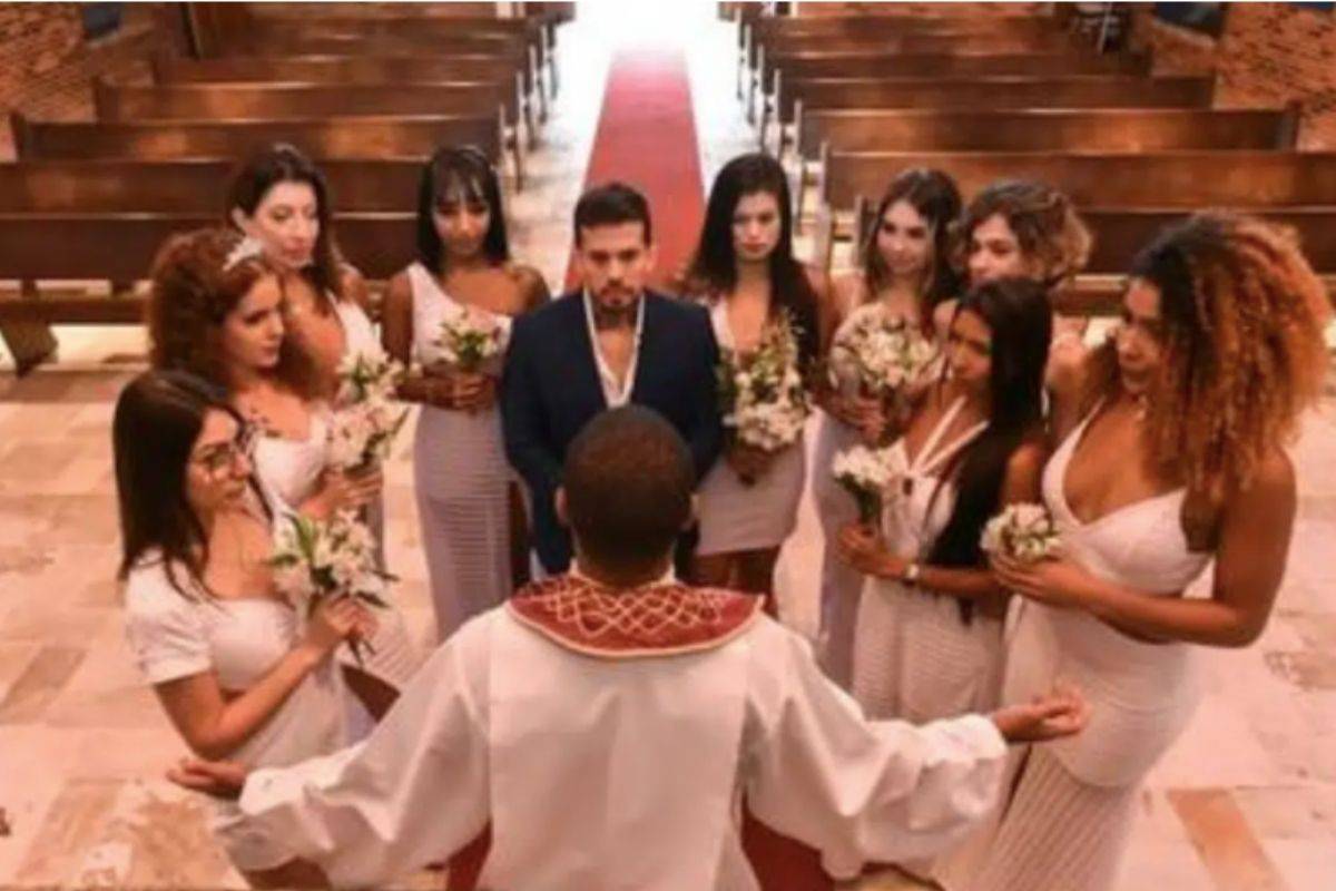 Hombre se casa con 9 esposas y se viraliza en redes