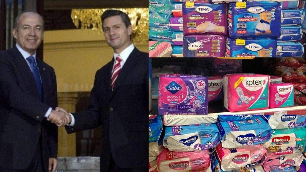 Con EPN y Calderón, Kimberly Clark engañó a consumidores de productos de higiene