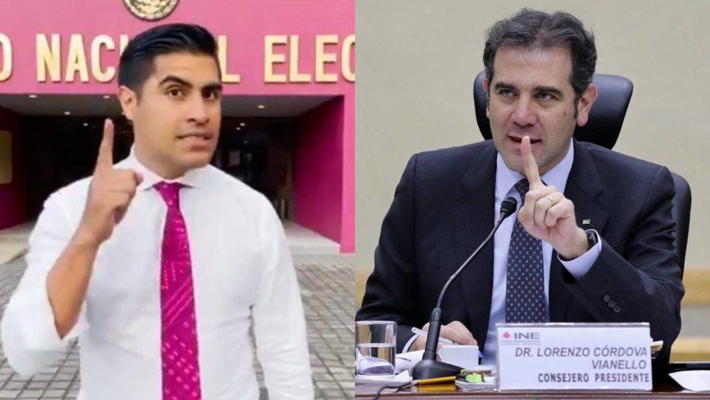 Morena exhibe excesos del INE; Córdova censura a su representante