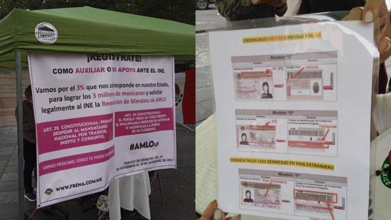 Frenaaa inicia recolección de firmas para la revocación de mandato