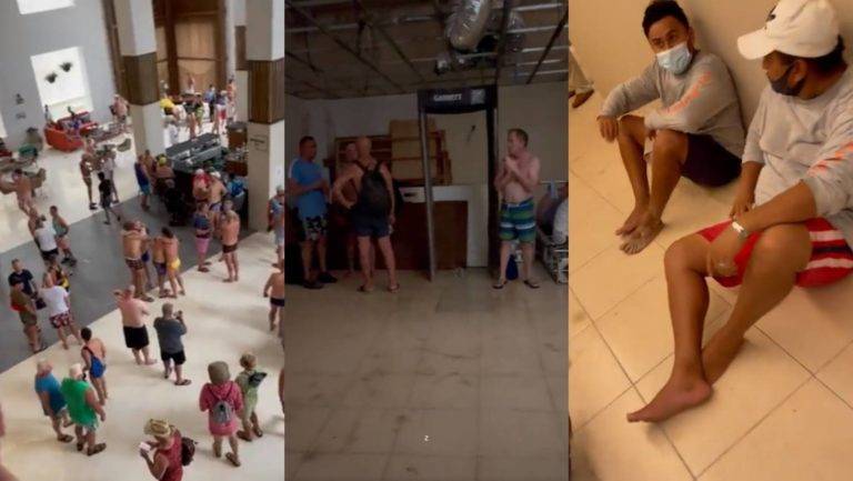 Video: Balacera en hotel Hyatt Ziva Riviera de Cancún; confirman 2 muertos