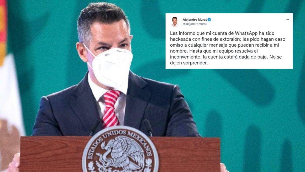 Alejandro Murat, nueva víctima de hackers