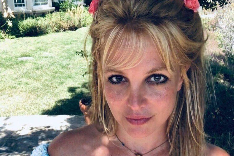 Britney Spears en una imagen tomada de Instagram. 