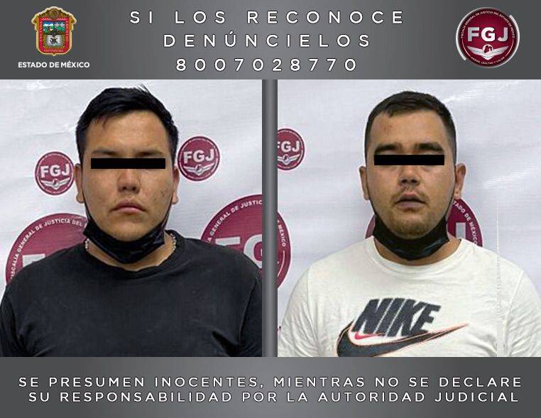Detienen a dos sujetos con maletas cargadas de 20 kilos de marihuana en Ecatepec