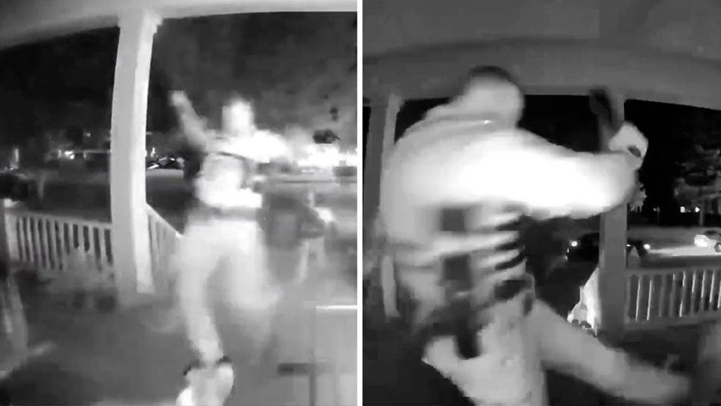 #Video: Policía de EU indigna por golpear a un perro