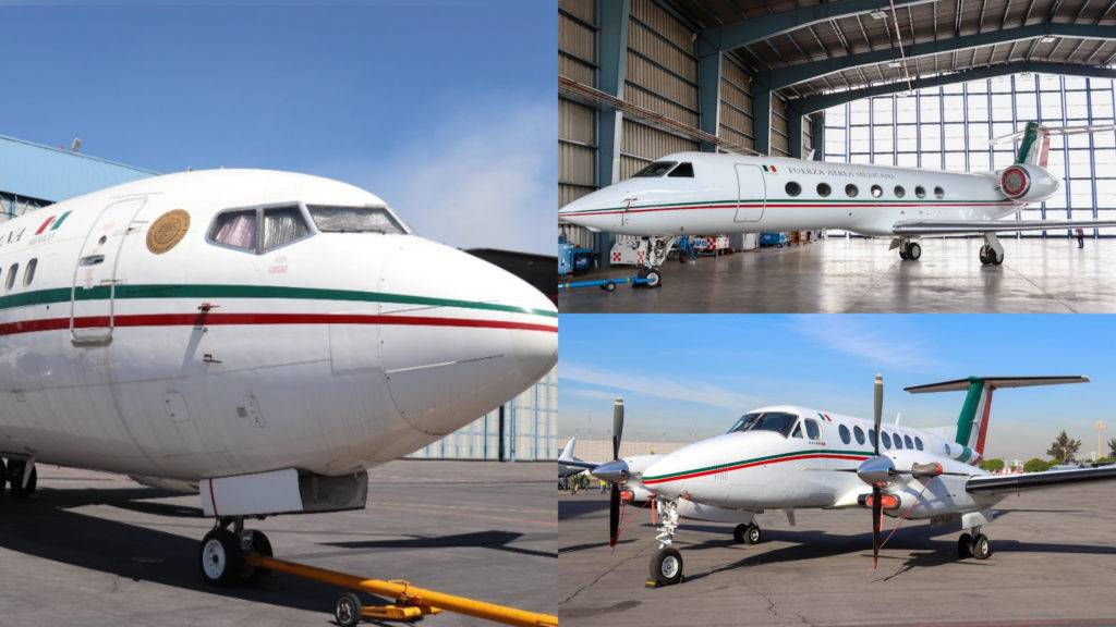 Subastan aeronaves por 663.9 millones de pesos