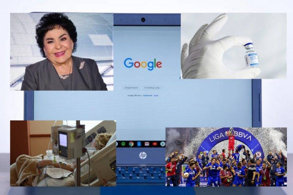 Postración, Cruz Azul y Carmen Salinas, lo más buscado por los mexicanos en 2021