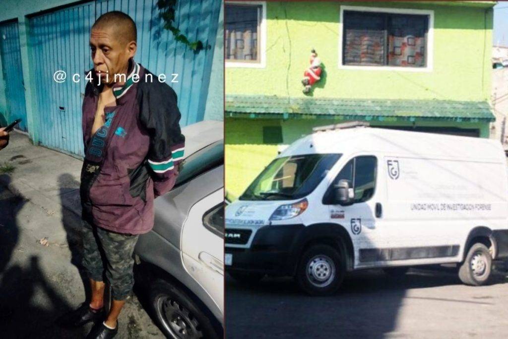 Detienen a hombre que asesinó a su mamá a botellazos en Iztapalapa