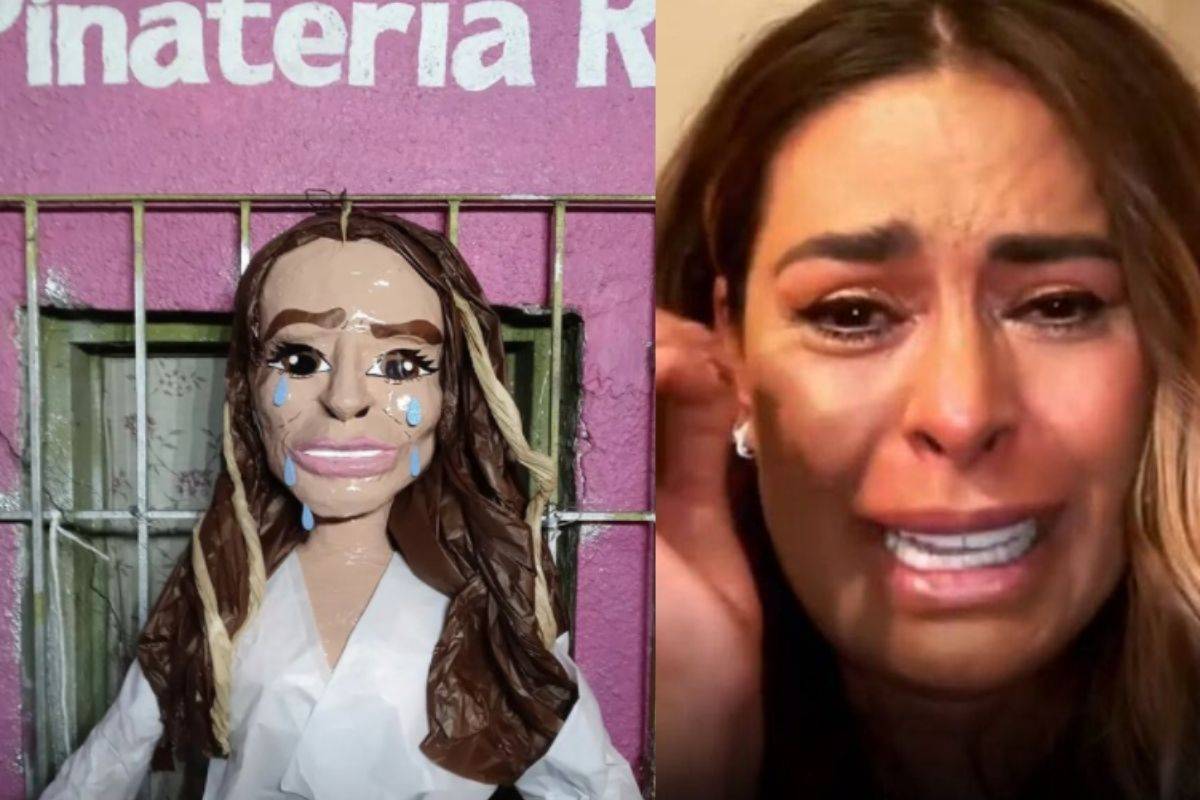 Piñatería Ramírez crea piñata de Galilea Montijo llorando