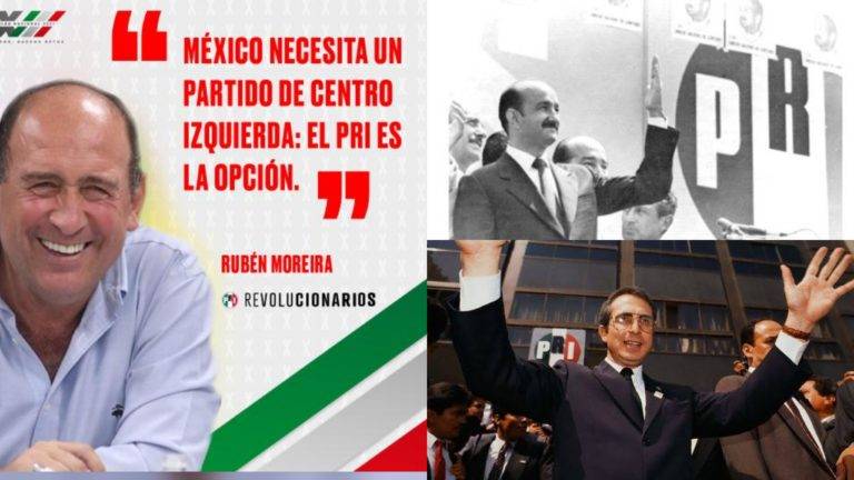 Redes tunden a Rubén Moreira por asegurar que el PRI es de centro izquierda