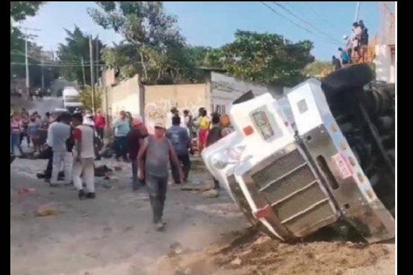 FGR amplia datos sobre accidente de migrantes en Chiapas