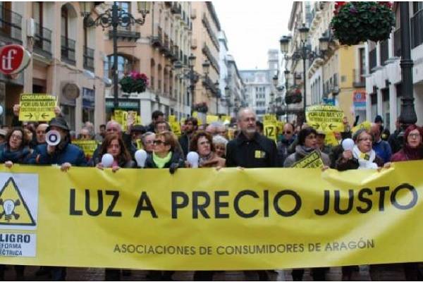 España: Imparable incremento al precio de la electricidad