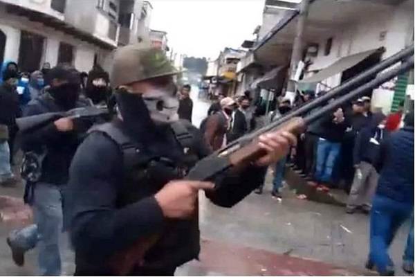 Enfrentamiento en Oxchuc, Chiapas
