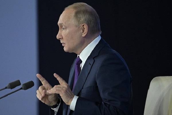 Putin señala incremento de tensiones con EE.UU.