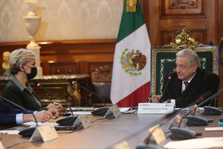 “Prevaleció el respeto”; AMLO tras encuentro con secretaria de Energía de EU