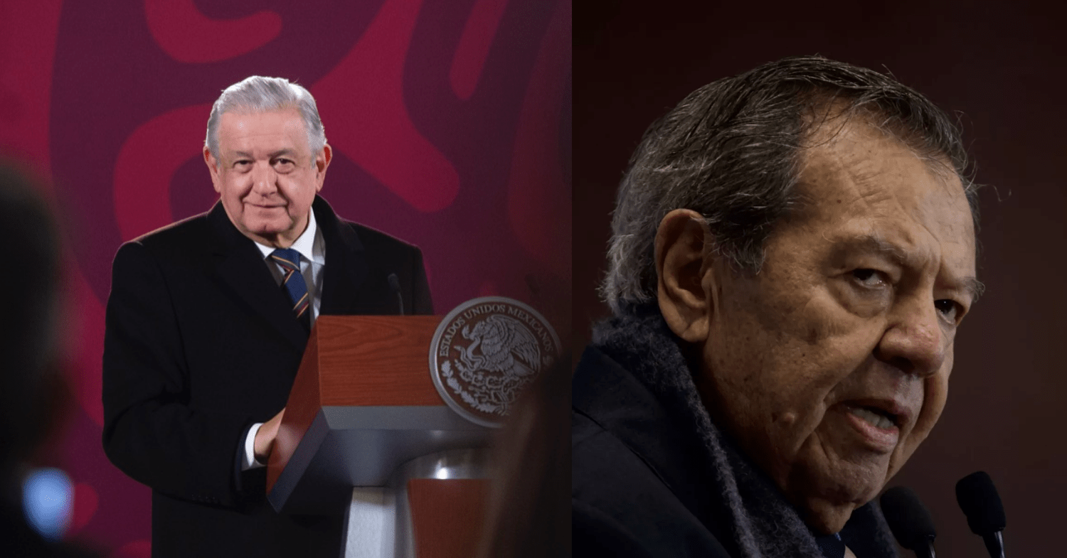 AMLO y Muñoz Ledo