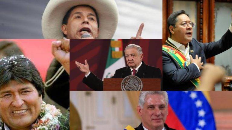 Mandatarios expresan solidaridad con AMLO tras contagio por Covid