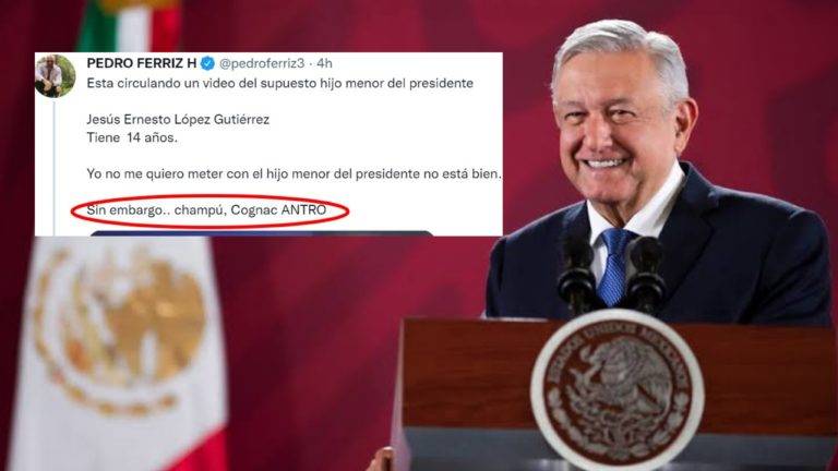 Con video borroso acusan a hijo menor de AMLO de irse de antro