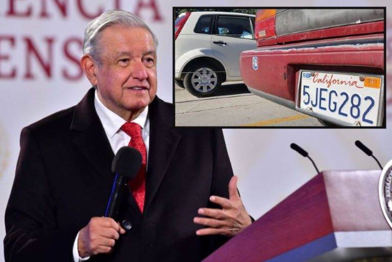 AMLO pide a funcionarios acelerar la regulación de autos chocolate