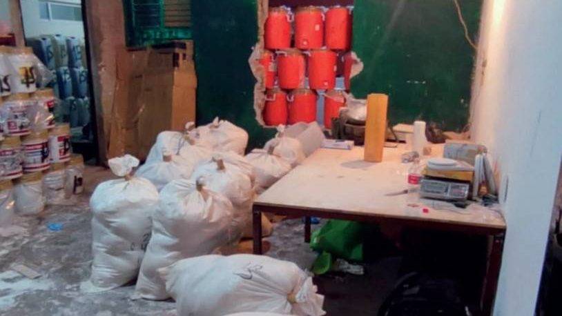 La lucha contra la distribución de drogas en México continua y las autoridades federales de seguridad realizaron dicho operativo.