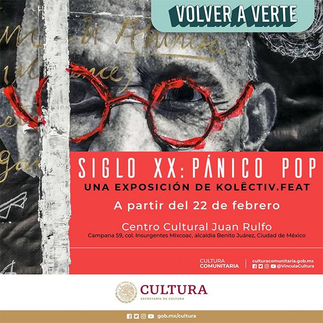 Siglo XX: Pánico Pop muestra 12 obras hechas por artistas del Reclusorio Norte y de la Penitenciaría Varonil de Santa Martha Acatitla.