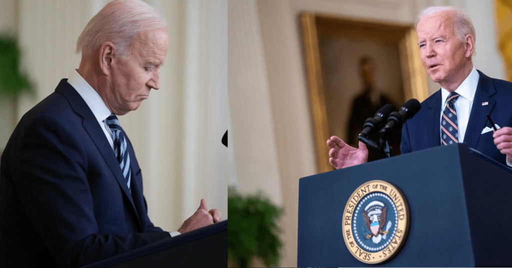 El presidente de los Estados Unidos, Joe Biden habló en cadena nacional sobre lo que está ocurriendo en Europa con Rusia y Ucrania y señaló que habrán sanciones contra el gobierno de Putin.