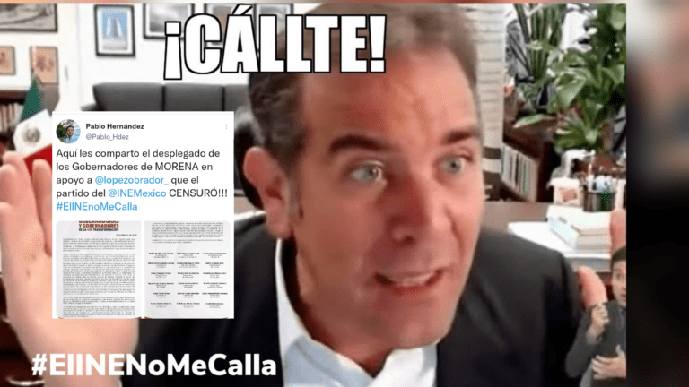 El INE sigue sin entender que al pueblo no lo pueden callar; redes explotan con #ElINENoMeCalla