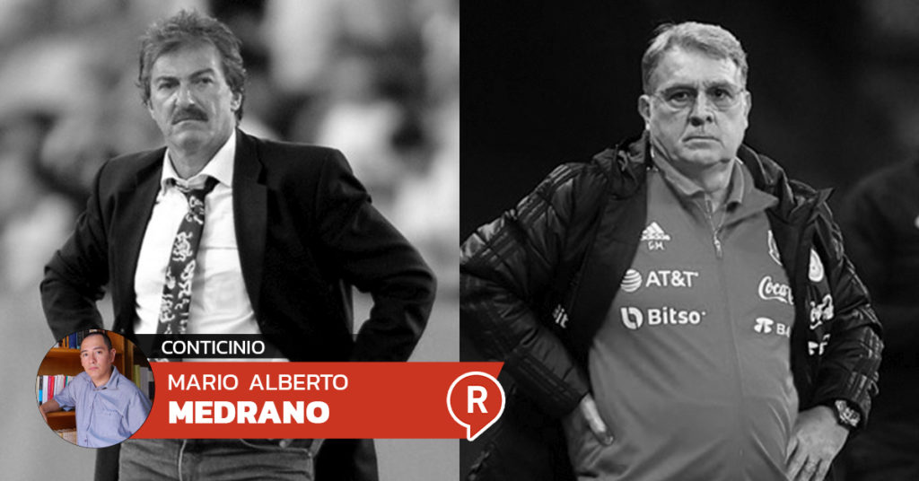 Han pasado 20 años entre la dirección de Ricardo La Volpe y la de Gerardo Martino en la Selección Mexicana de Futbol. Pero, parece que no ha cambiado nada.