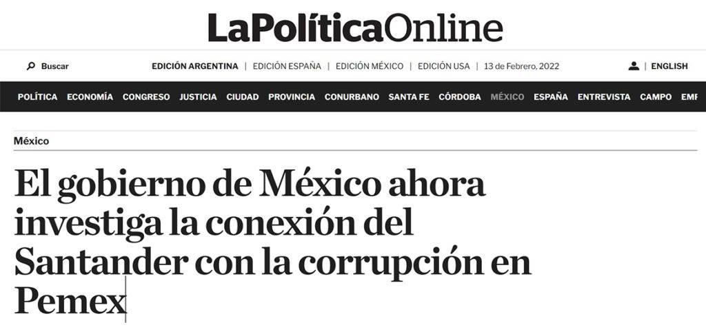 Santander, Bancomer e Repsol son algunas de las multinacionales españolas que consiguieron jugosos contratos en México durante los sexenios de EPN y FCH.