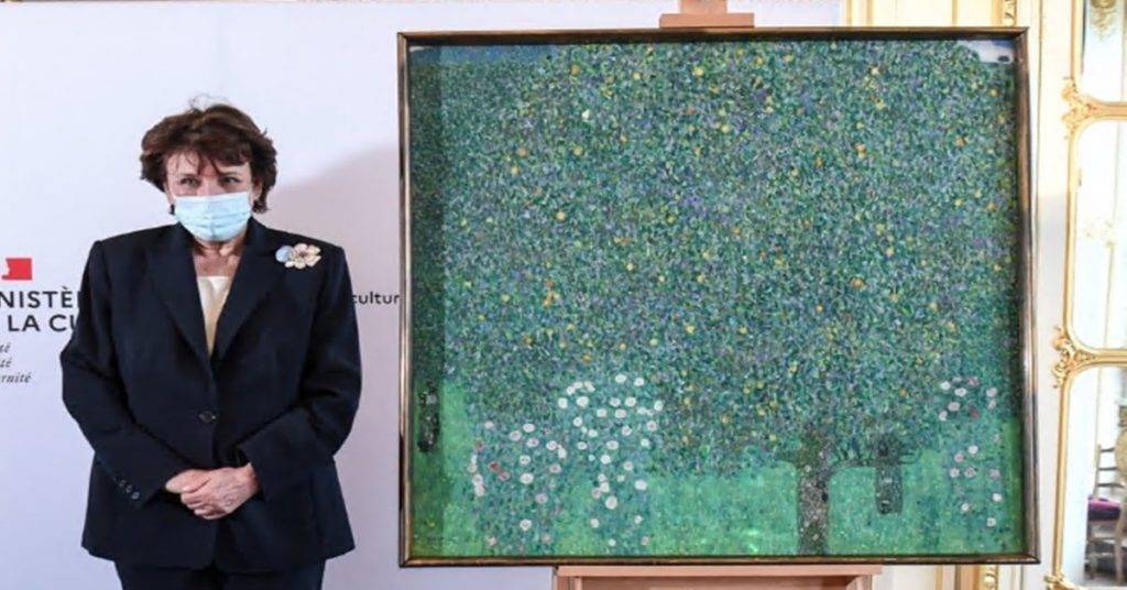 Francia autorizó la devolución de 15 obras de Gustav Klimt que los nazis robaron a familias judías durante la Segunda Guerra Mundial 
