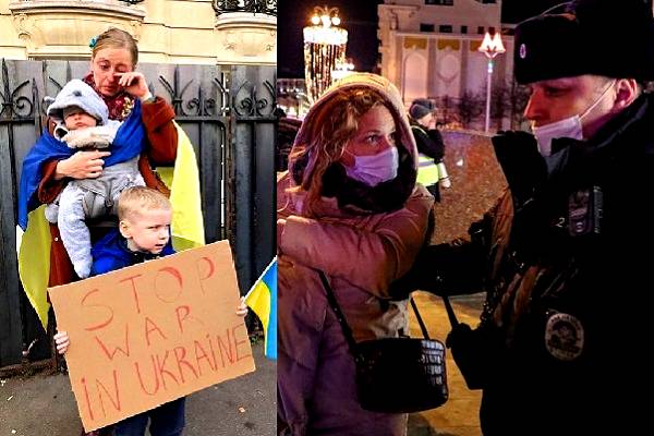 Protestas en Rusia por la guerra