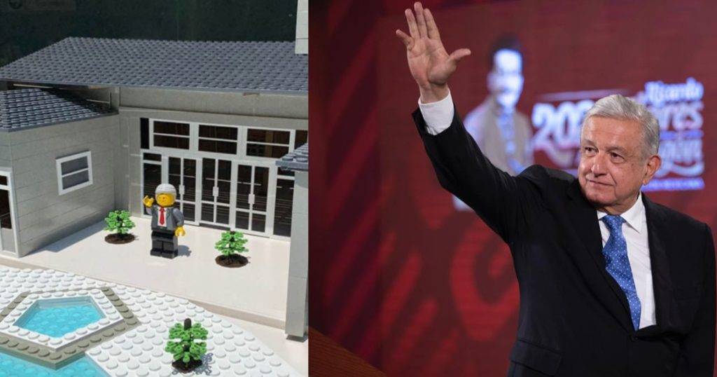 El presidente AMLO señaló que le da "ternurita" que los panistas en el Senado de la República se hayan lanzado de nuevo contra su hijo y con una Casa de Lego.