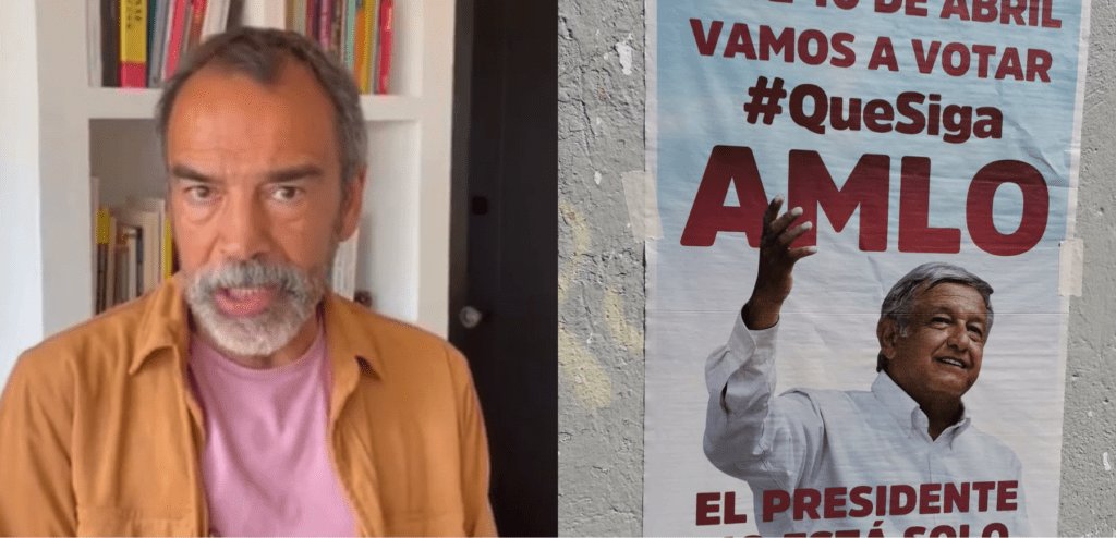 A través de redes sociales comenzó a circular un video en el que el famoso actor mexicano y pro 4T, Damian Alcázar, llama a participar en la Revocación de Mandato.