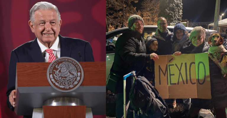 AMLO y refugiados de Ucrania
